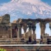 «Храм бдящих ангелов» Звартноц в Армении