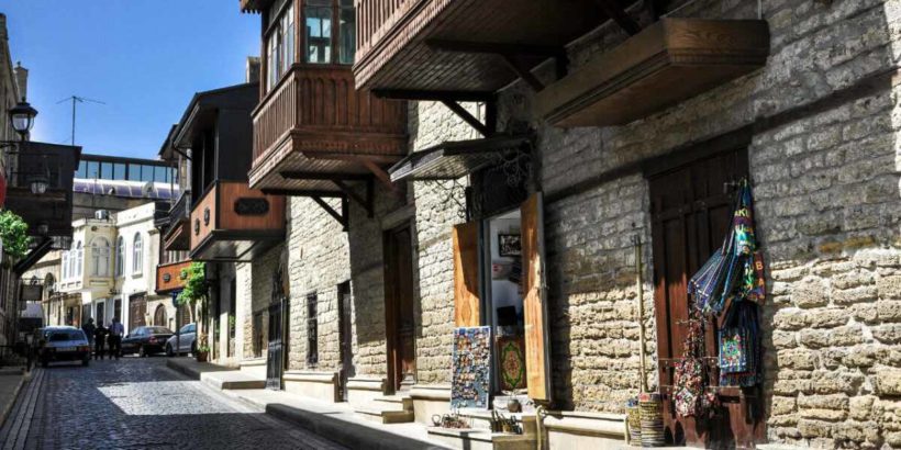Старый город (Ичери шехер) Баку, Азербайджан